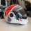 ARTRA SOLID Casco Modulare MPH - Bianco Rosso Blu