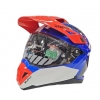 CROSSOVER ADV TRIP Casco Integrale MPH - Bianco Nero