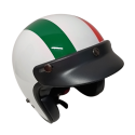 H-EASY Casco Café Racer MPH  - Bianco Lucido
