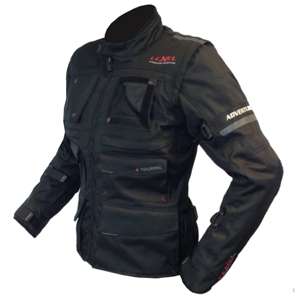 Giacca lunga moto donna Lady ADVENTURE RS a strati Lexel