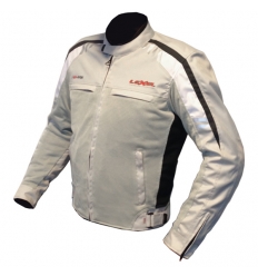 Giubbotto moto Uomo MAN AIR IVOK 1.5 a 2 strati colore Grigio Chiaro