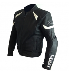 Giubbotto moto uomo Man GGP 1.5 SPORT-TOURING in pelle colore Nero