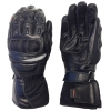 Guanto moto uomo VI-RACING 1.5 in pelle colore Nero