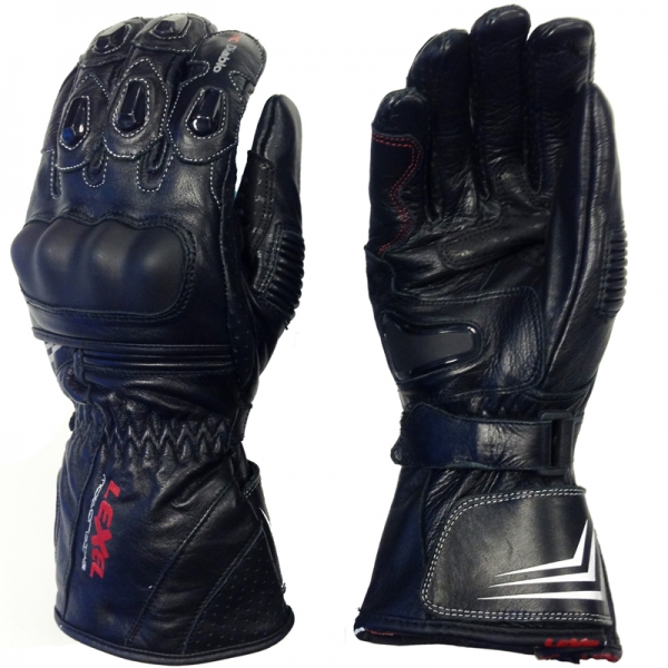 Franz Mensch Hygostar Diablo 26768 - Guanti In Lattice Nero Polvere, Taglia S