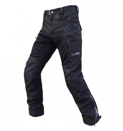 Pantalone moto uomo Man VERSUS a 2 strati Nero Lexel motorbike