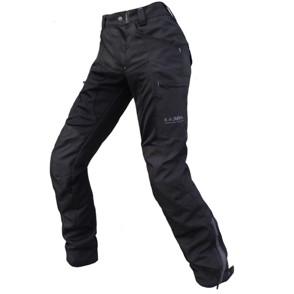 Pantalone moto donna Lady VERSUS 2 strati colore Nero Lexel motorbike