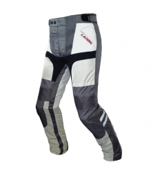 HEAT WAVE 4 SEASON - Pantalone moto uomo a 3 strati - Grigio Chiaro