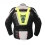 Giacca lunga moto uomo Man ARAGON HV. 1.5 Alta Visibilità a 3 strati colore Grigio Chiaro