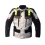Giacca lunga moto uomo Man ARAGON HV. 1.5 Alta Visibilità a 3 strati colore Grigio Chiaro