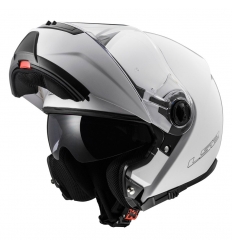 Casco moto apribile LS2 STROBE FF325 Nero Opaco