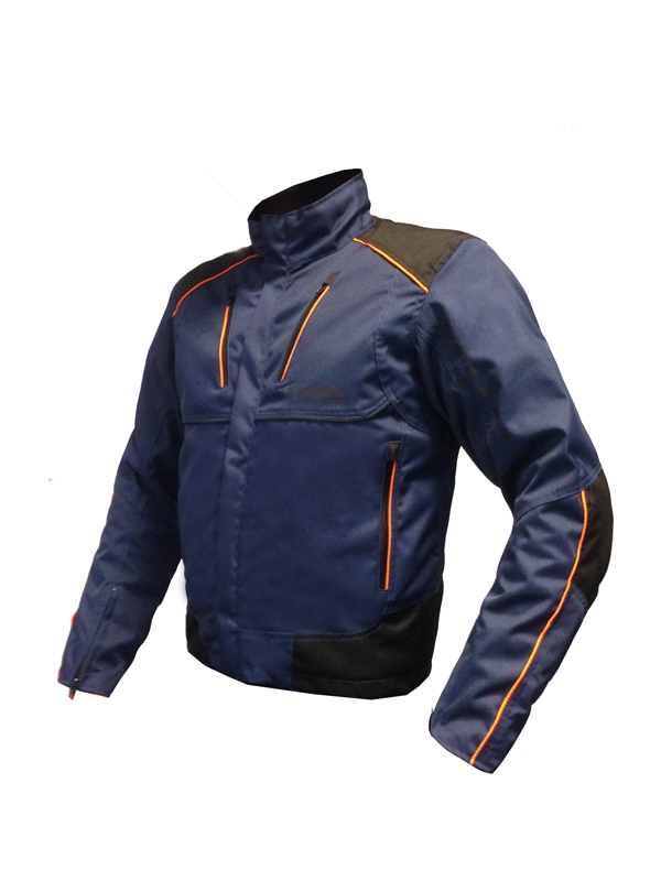 GIUBBOTTO CORTO MOTO UOMO SQUARE a 2 strati Lexel motorbike