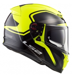 Casco LS2 BREAKER BOLD FF390 - Nero Giallo fluo 