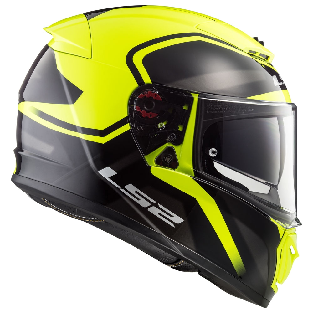 Casco LS2 BREAKER BOLD FF390 - Nero Giallo fluo
