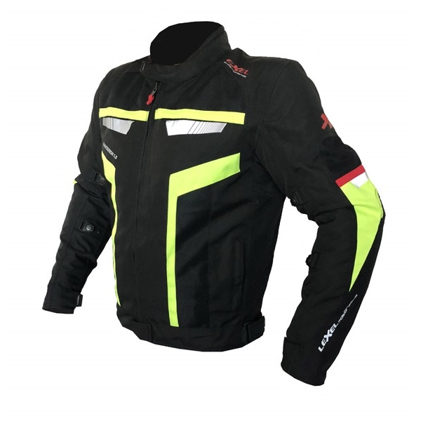Giubbotto moto uomo Man R-EVOLUTION 1.5 H.V. a 3 strati Lexel motorbike