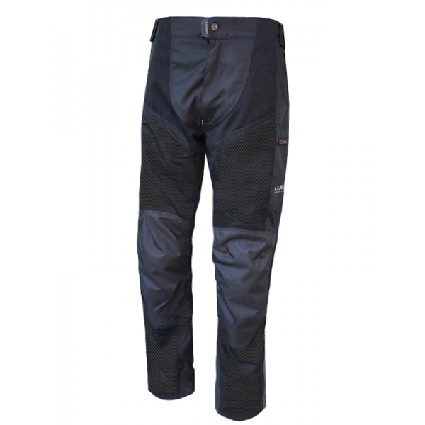 Pantalone moto uomo Man VERSUS AIR a 2 strati Nero Lexel motorbike