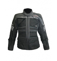 Lady ADVENTOUR PRO 2.1 DARK - GIACCA LUNGA MOTO DONNA A 3 STRATI INDIPENDENTI