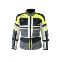 Lady ADVENTOUR PRO 2.1 H.V. - GIACCA LUNGA MOTO DONNA A 3 STRATI INDIPENDENTI - ALTA VISIBILITA’