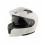 RAPTOR SOLID Casco Modulare MPH - Bianco lucido