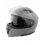 RAPTOR SOLID Casco Modulare MPH - Grigio lucido