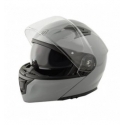 RAPTOR SOLID Casco Modulare MPH - Grigio Lucido