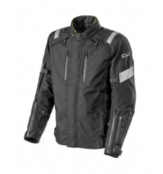 CROSSWAY OJ - Giacca lunga moto uomo a 2 strati - Black