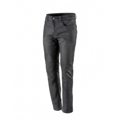 DARKEN OJ - Jeans moto uomo Nero